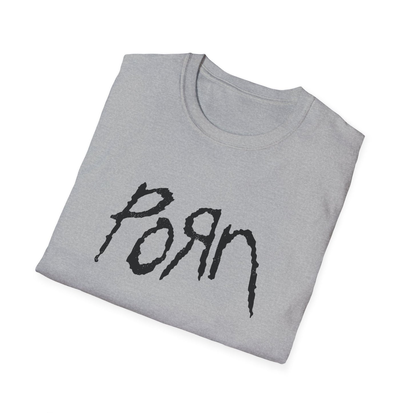 porn in the korn font tshirt 2