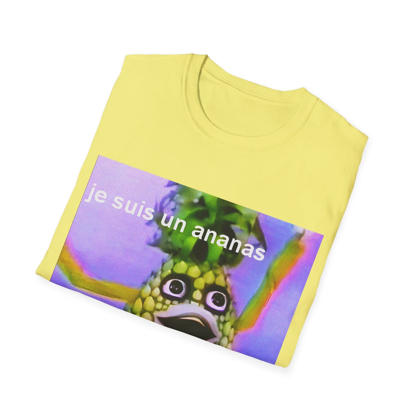 je suis un ananas téléfrançais! tshirt (i am a pineapple)