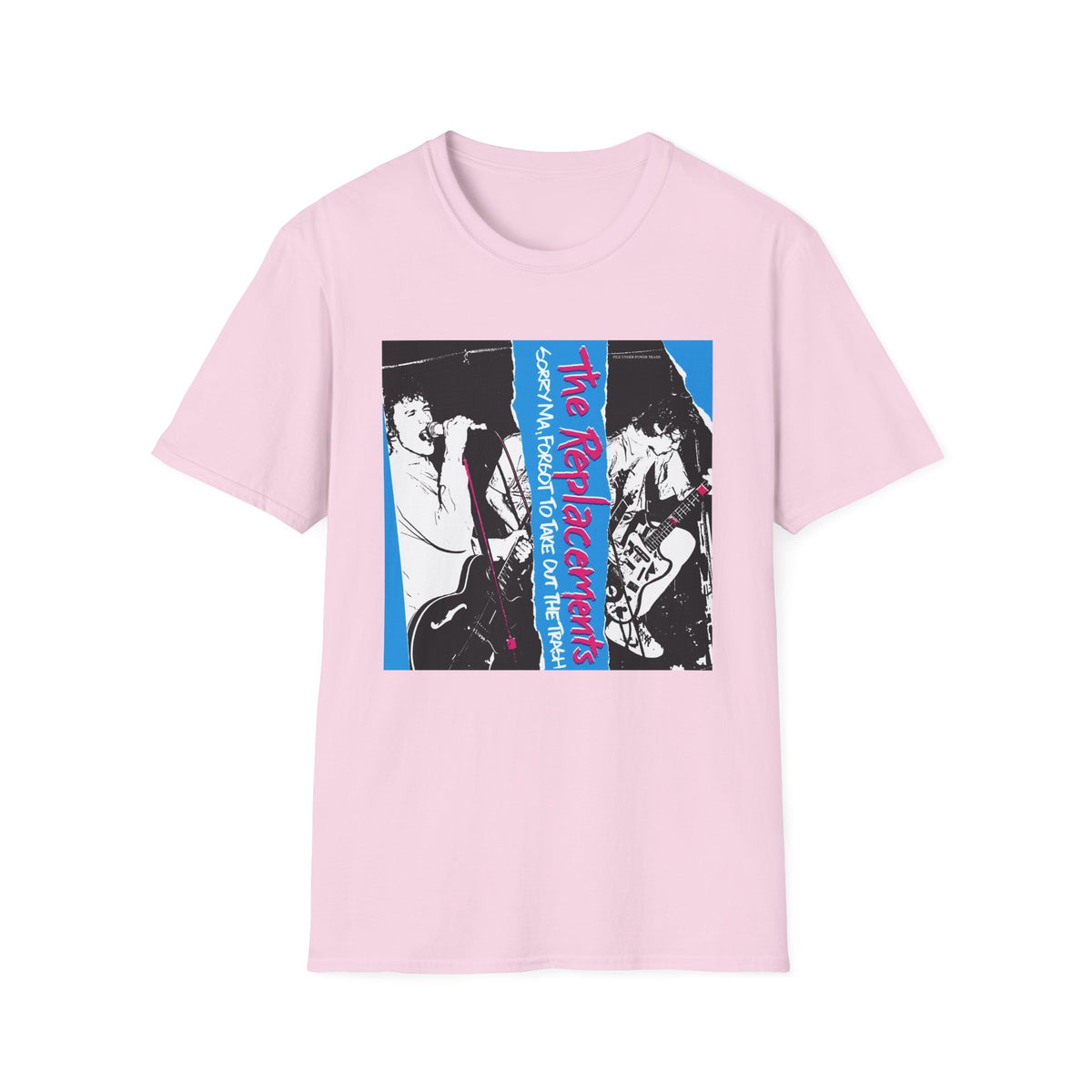 1981 replacements sorry ma, forgot to take out the trash album tshirt