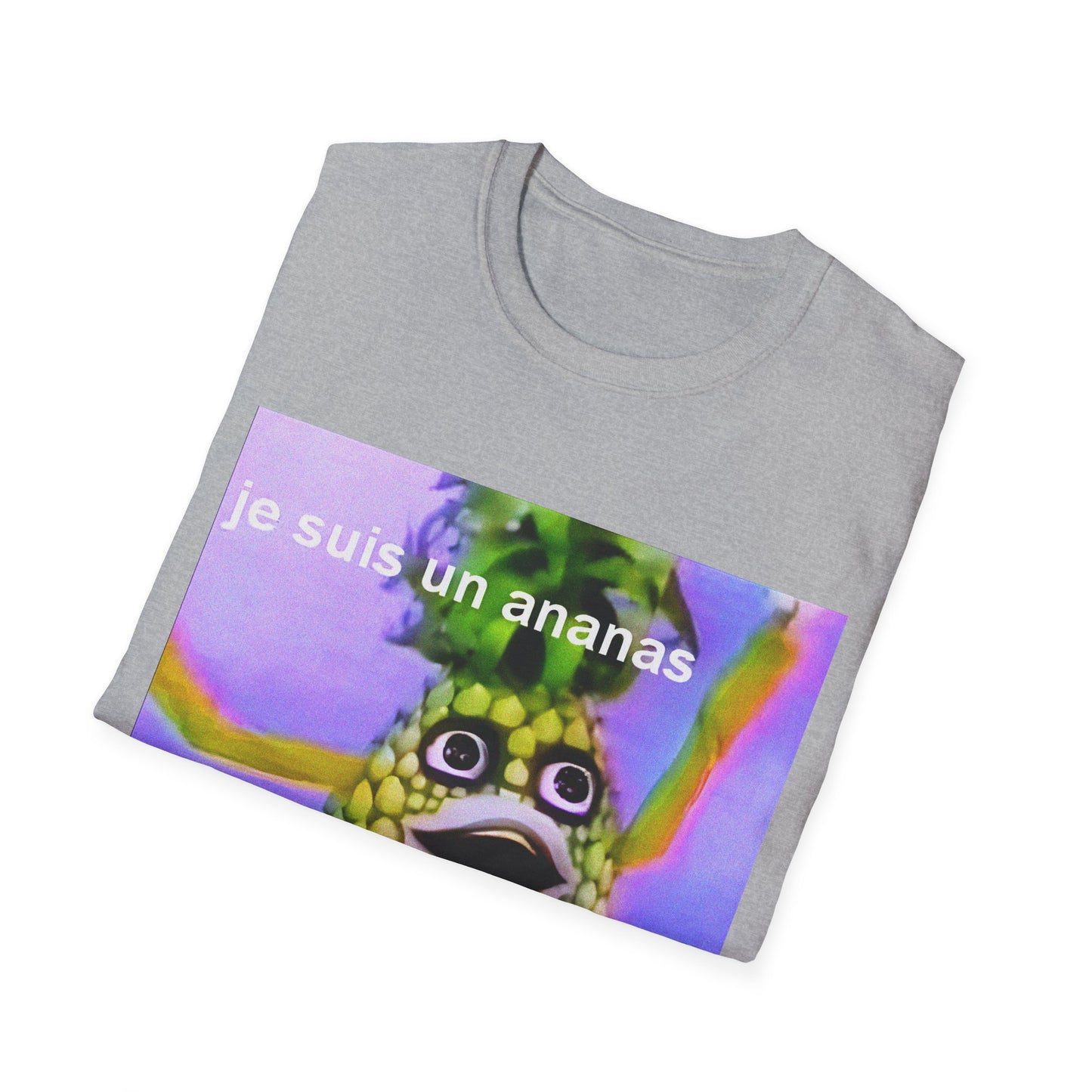 je suis un ananas téléfrançais! tshirt (i am a pineapple)