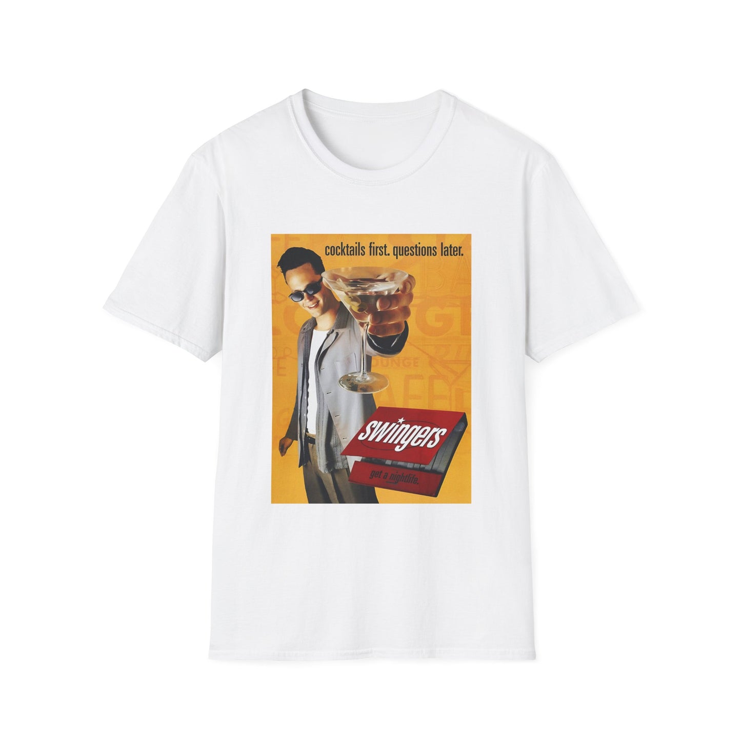 swingers 1996 comedy classic movie alternate poster tshirt