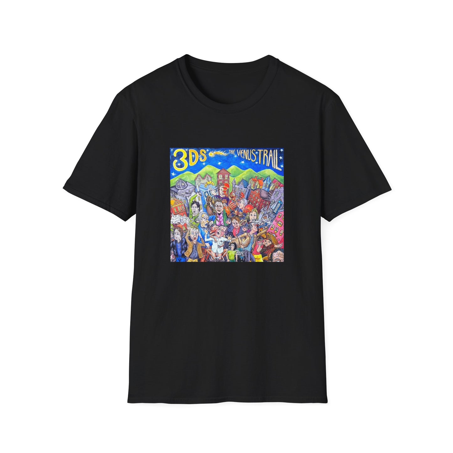 the 3d's 1993 the venus trail album tshirt