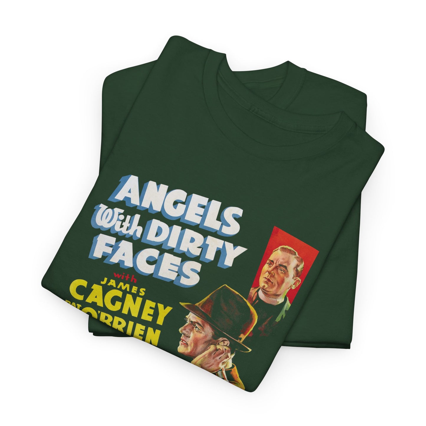 1938 movie poster angels with dirty faces tshirt