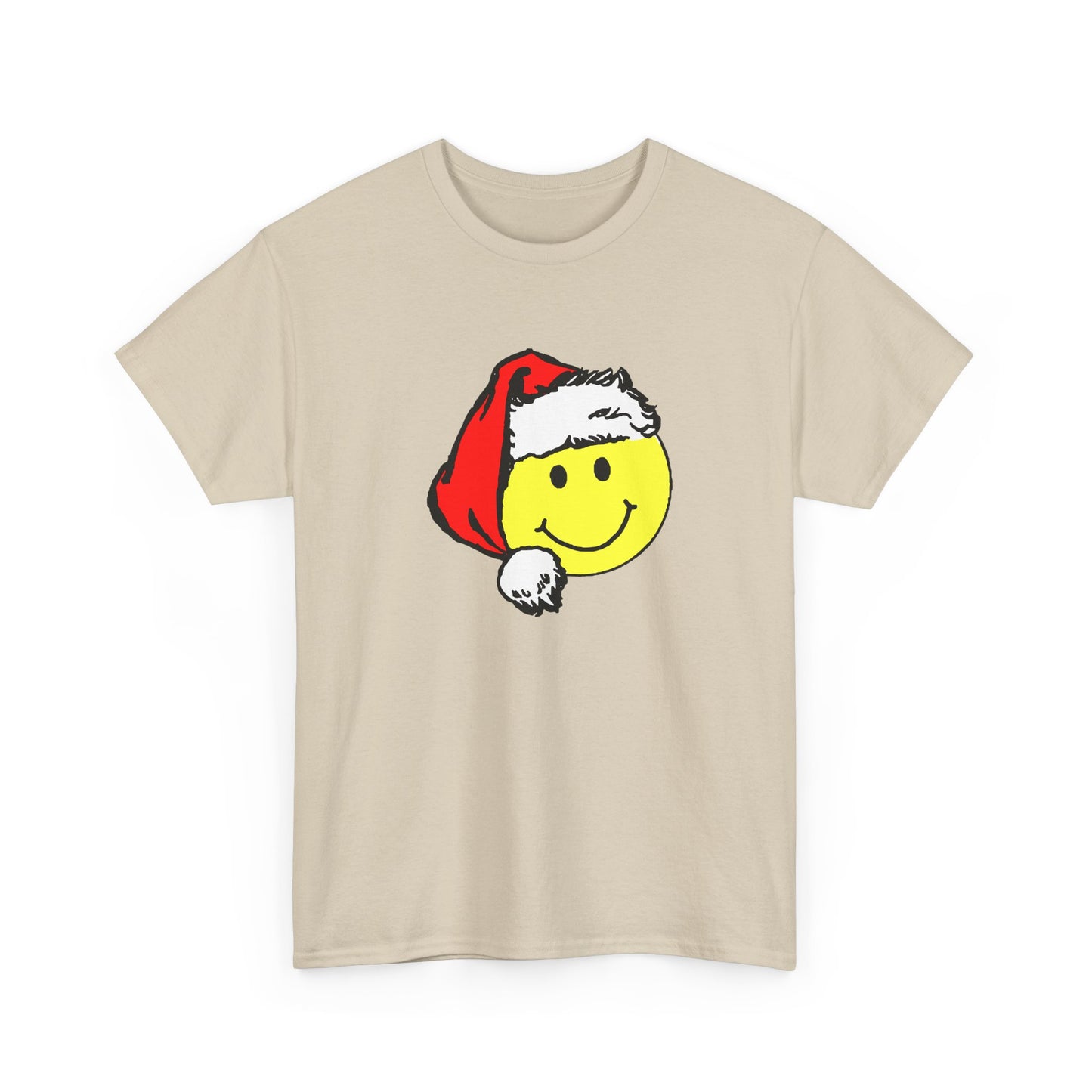 happy face santa 1980s reproduction tshirt