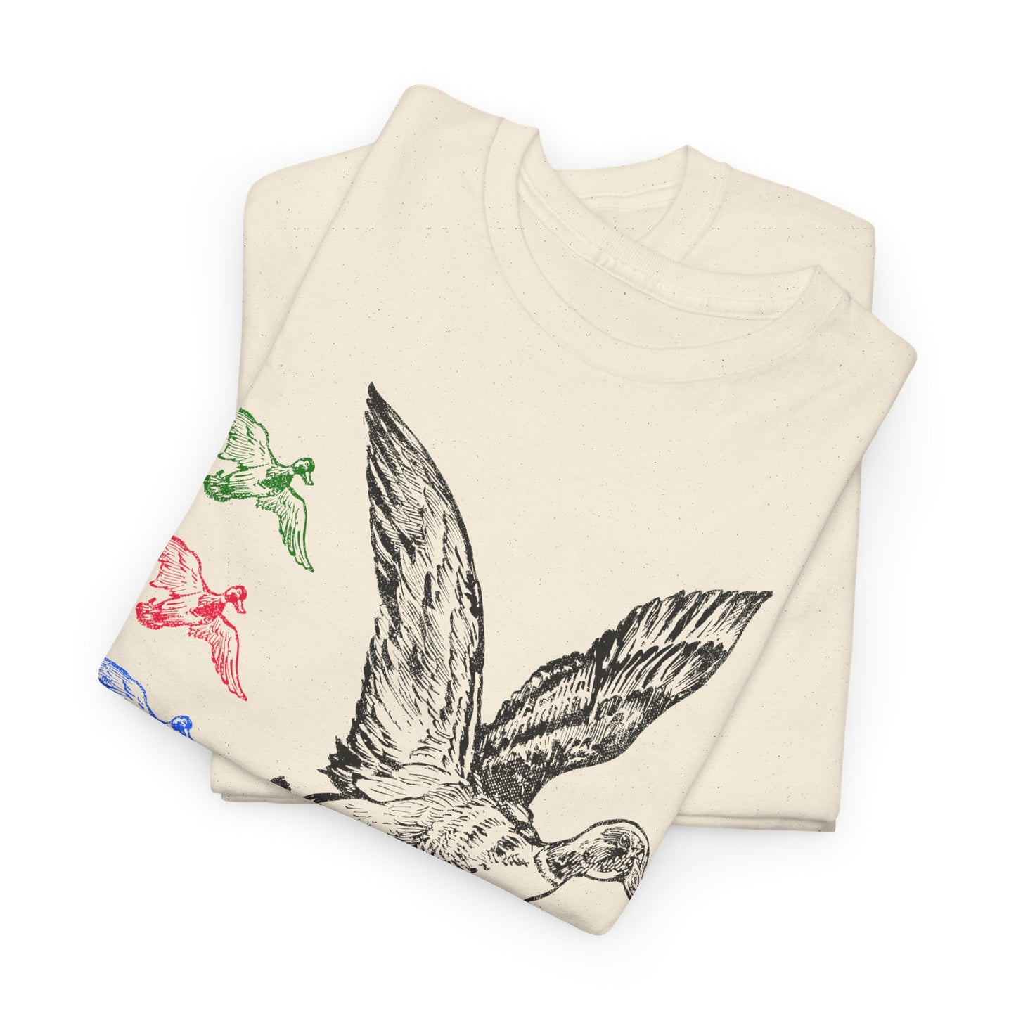 vintage ducks custom graphic tshirt