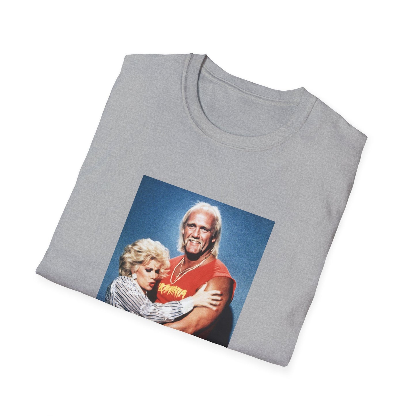 hulk hogan and joan rivers photo tshirt