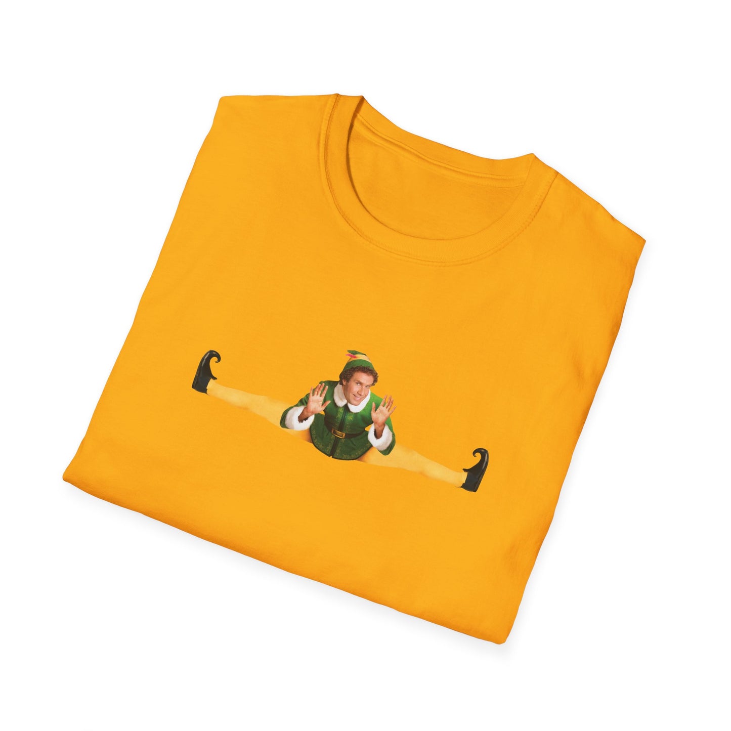 elf 2003 will ferrell doing the splits christmas tshirt