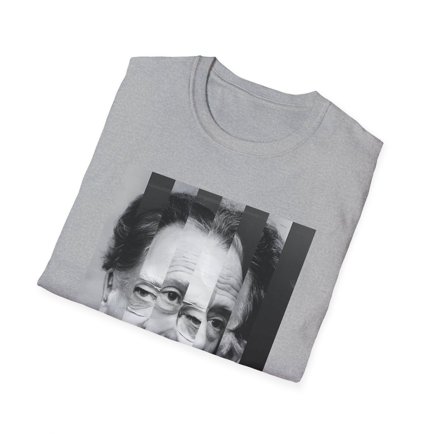 marshall mcluhan's face tshirt