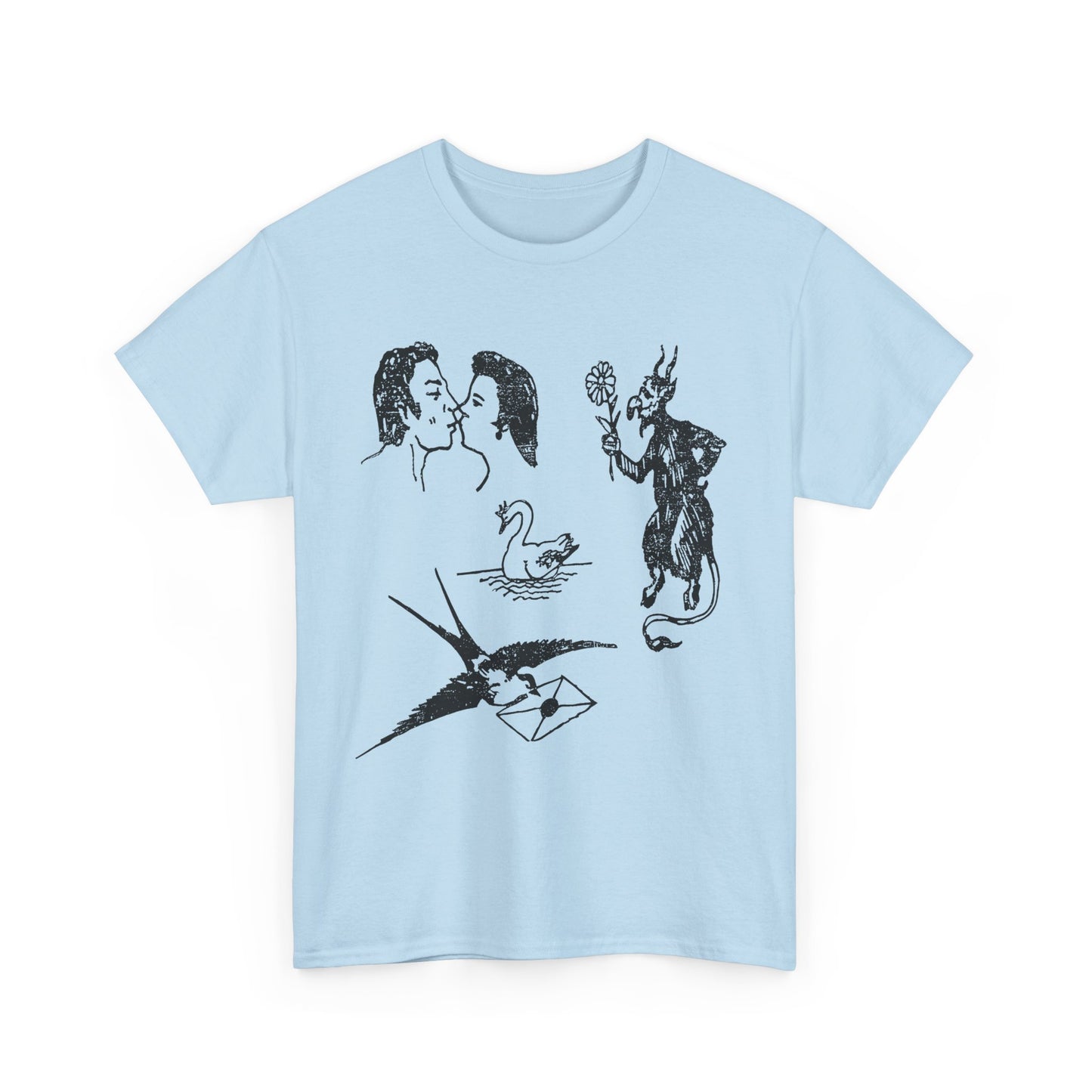 russian tattoo flash art tshirt