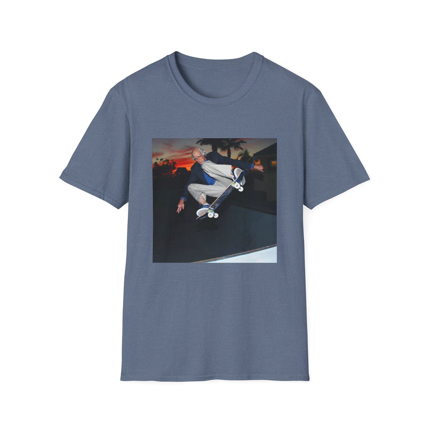 tony hawk as larry david photo tshirt