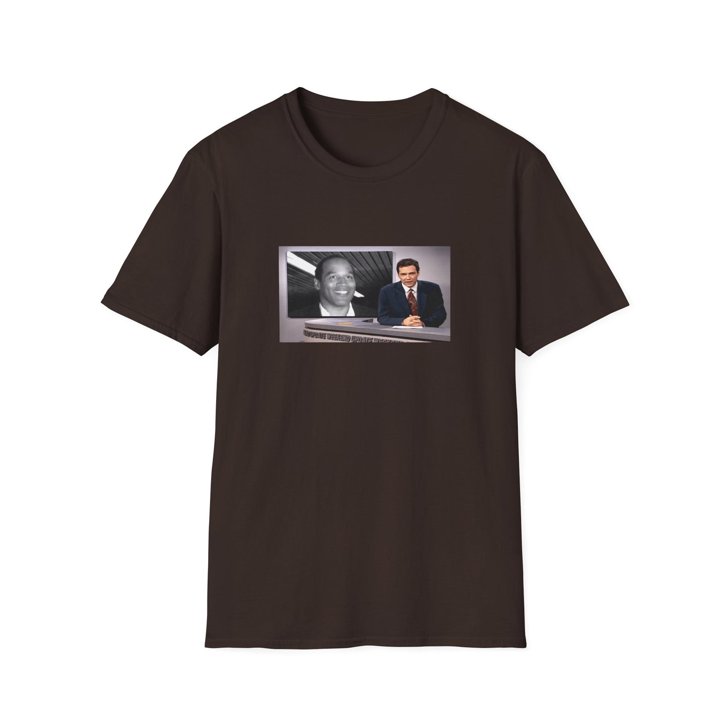 norm gets fired from snl oj photo tshirt