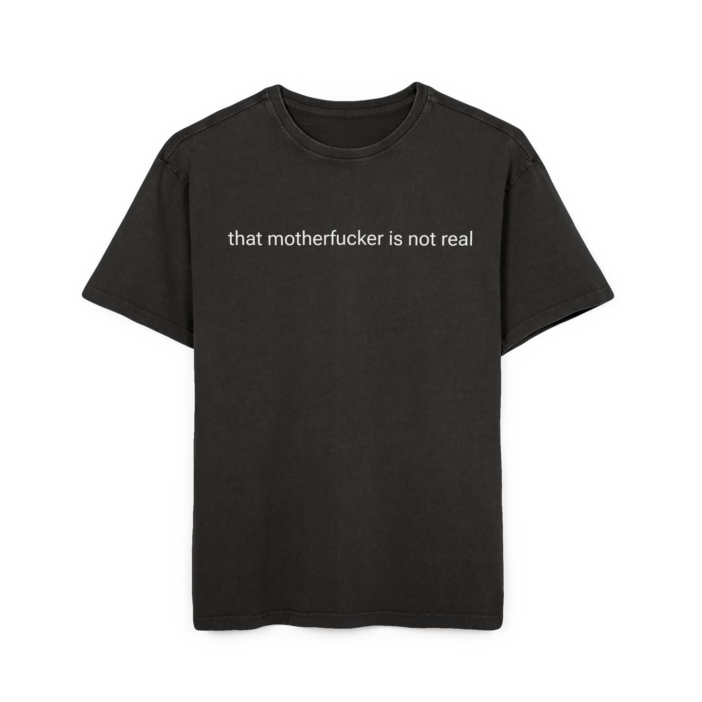 that motherfucker is not real airplane meme unisex acid wash tshirt