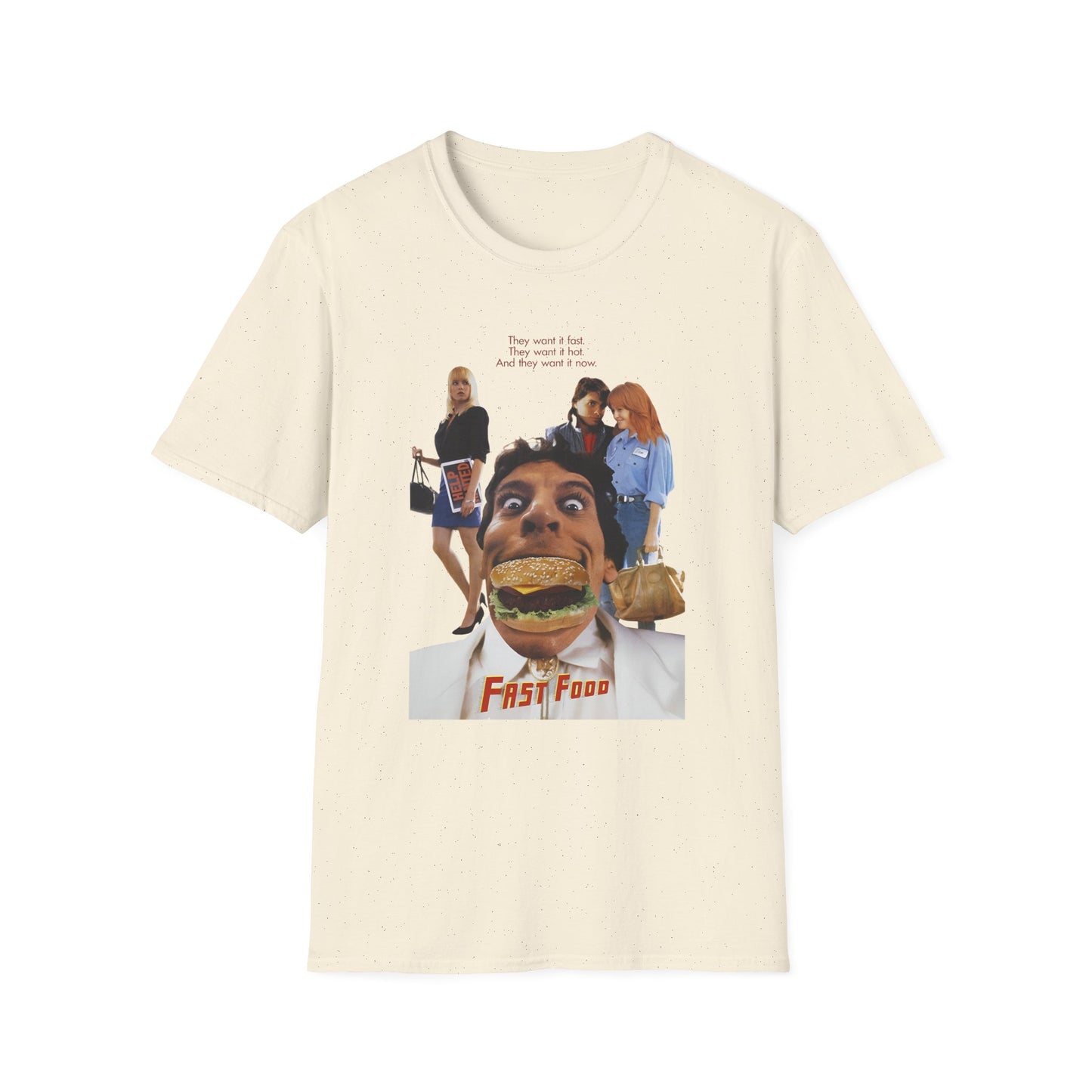 1989 low budget comedy fast food movie poster tshirt