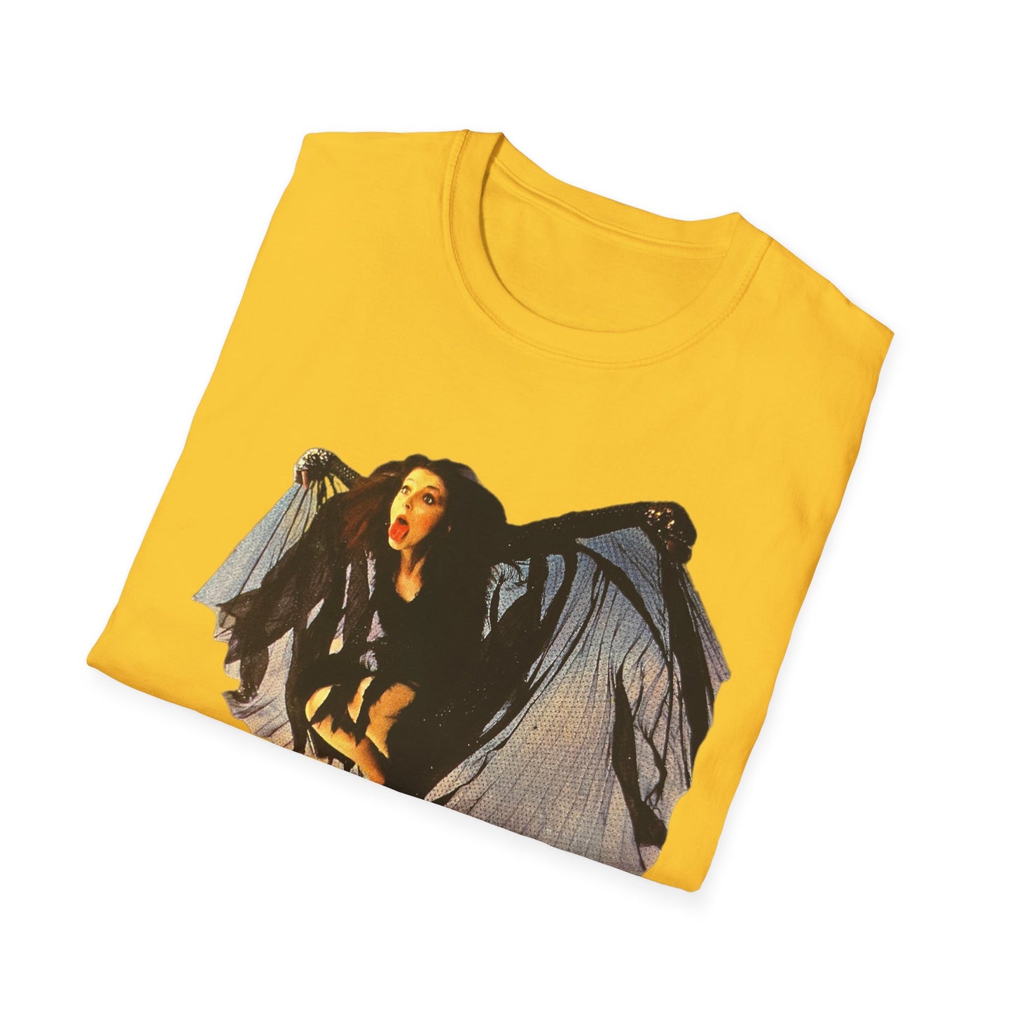 kate bush as a bat on never for ever tshirt