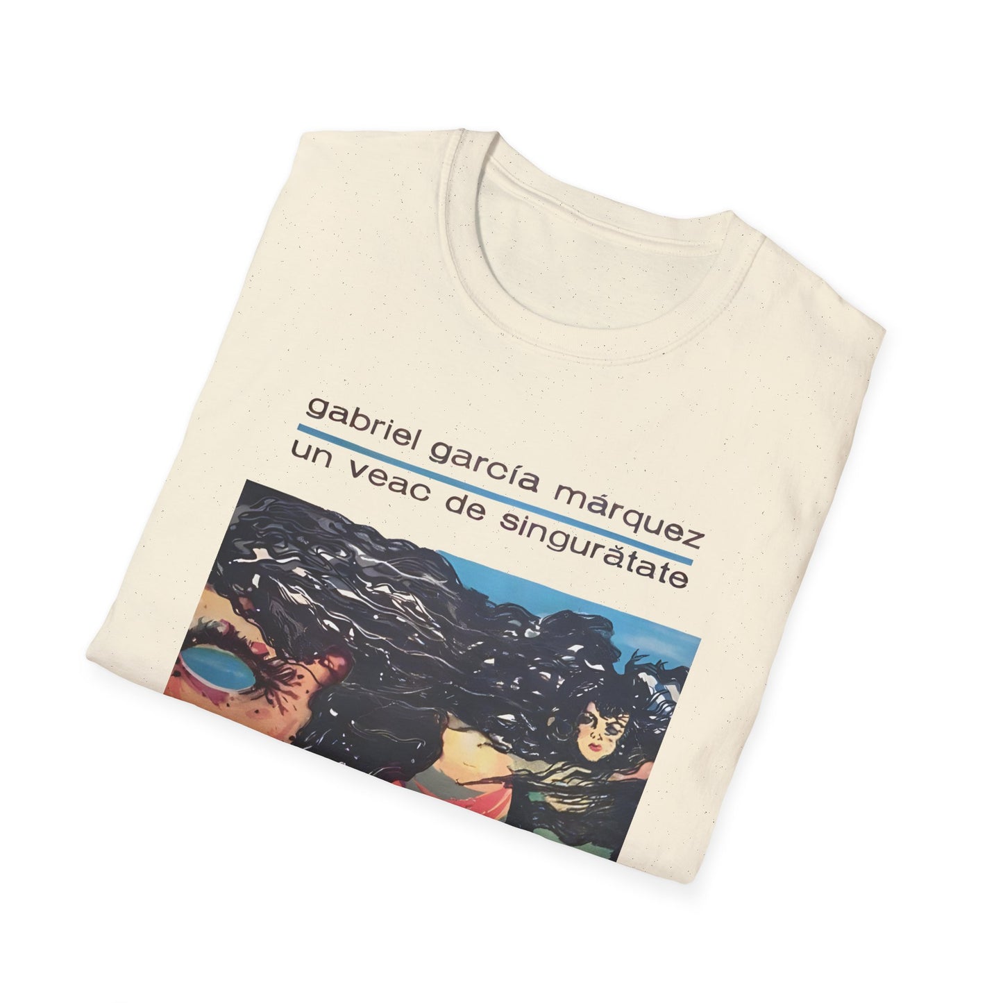 1974 romanian book cover for one hundred years of solitude by gabriel garcía márquez tshirt