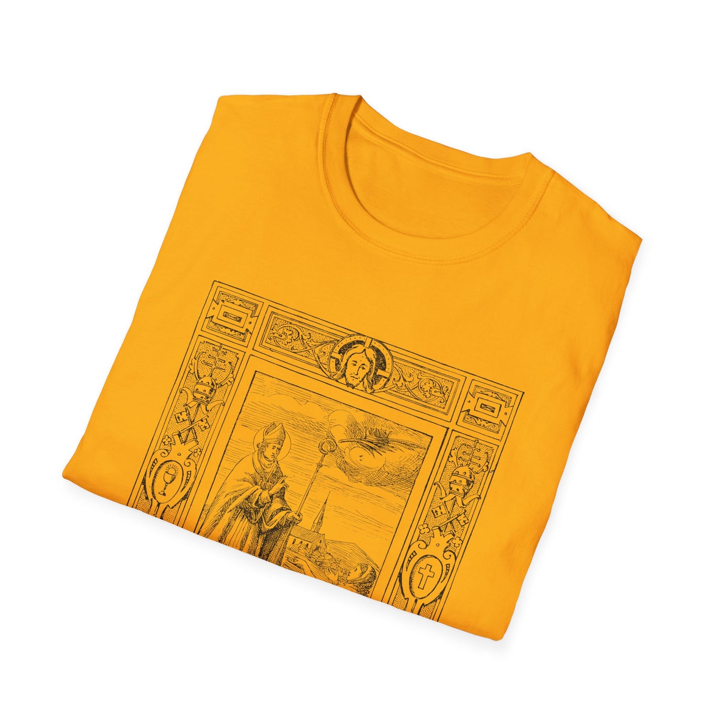 saint valentine healing epilepsy illustrated by dr. frantisek ehrmann circa 1899 tshirt