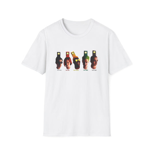 gameboy play it loud series advertisement tshirt