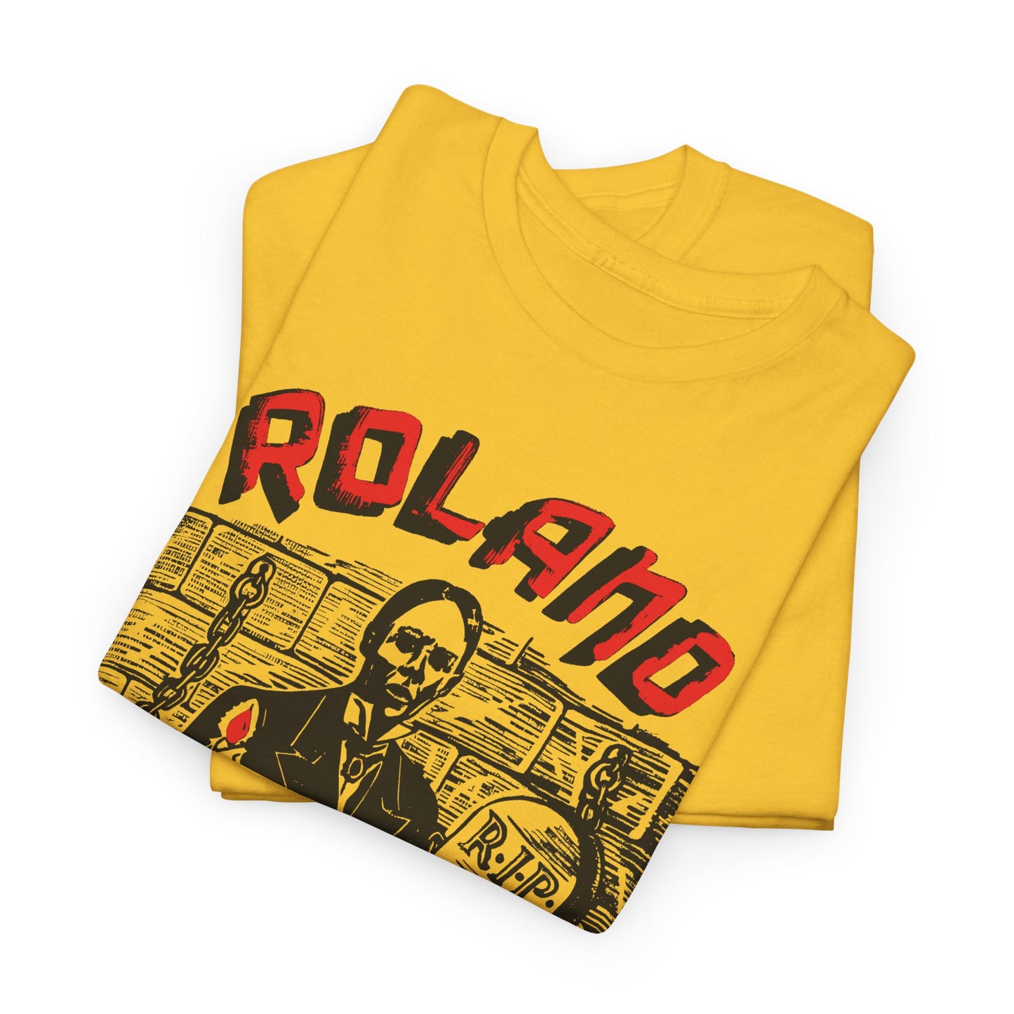 vintage 1960s roland zacherley tv horror show host reproduction tshirt