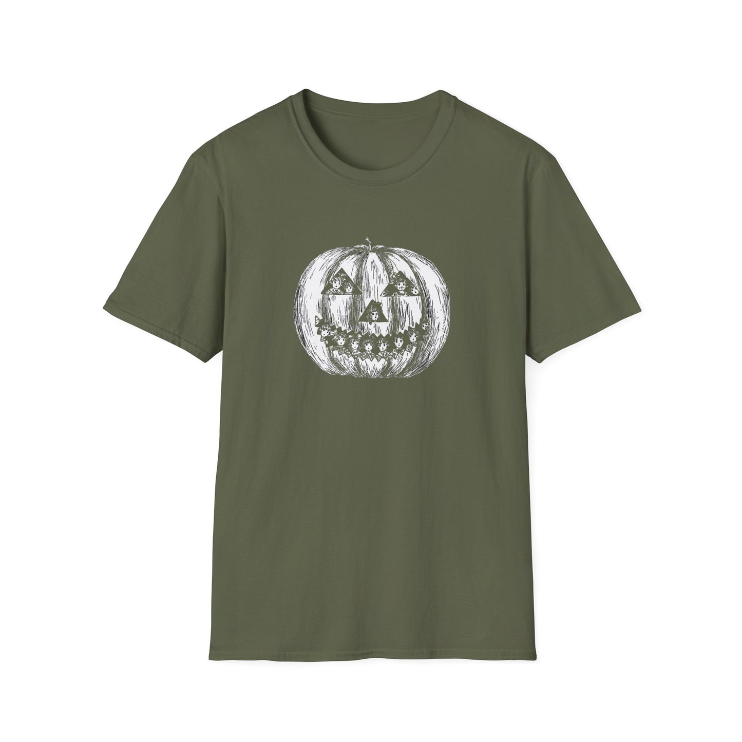 los angeles herald october 30th 1910 halloween illustration tshirt