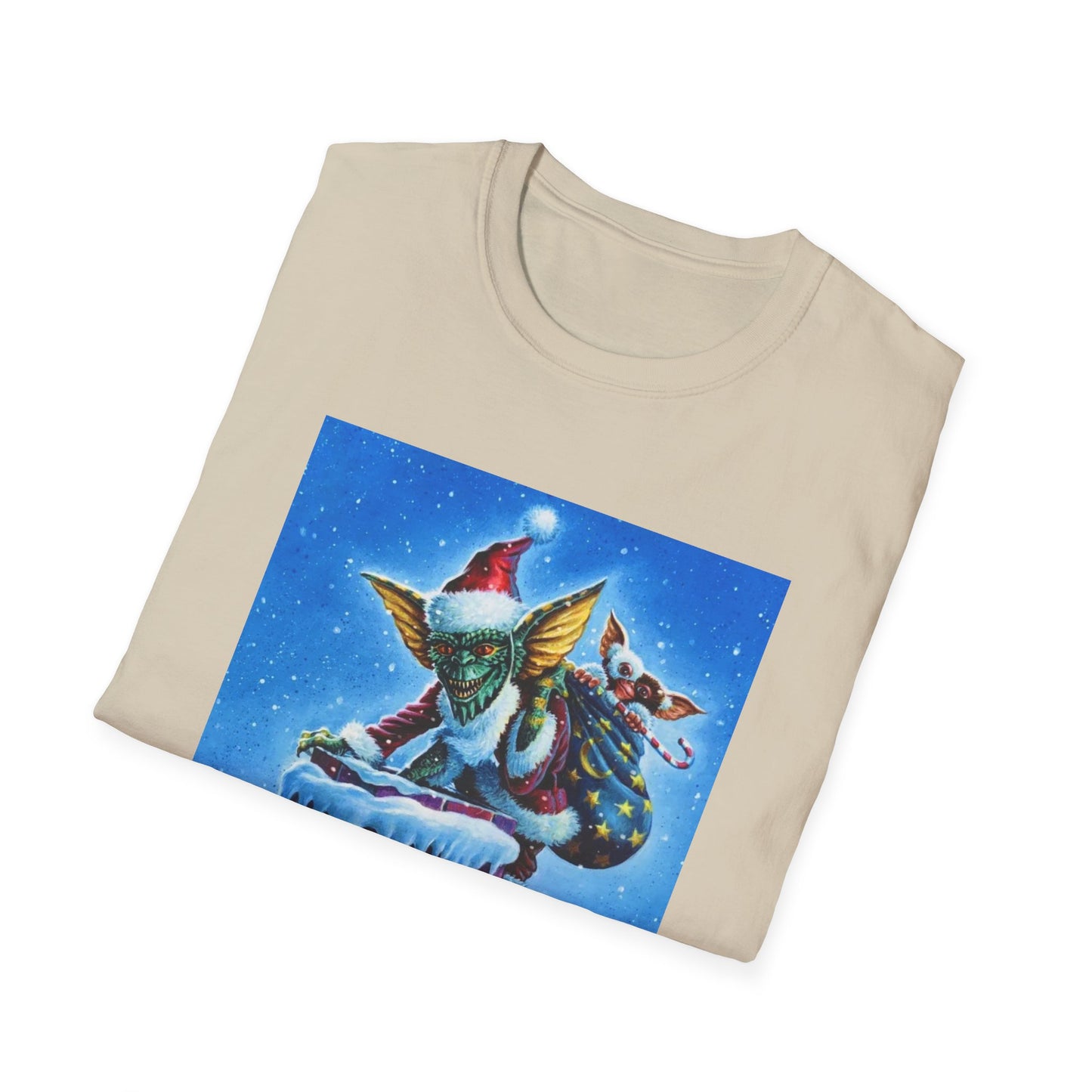 1984 gremlins christmas advertisement tshirt