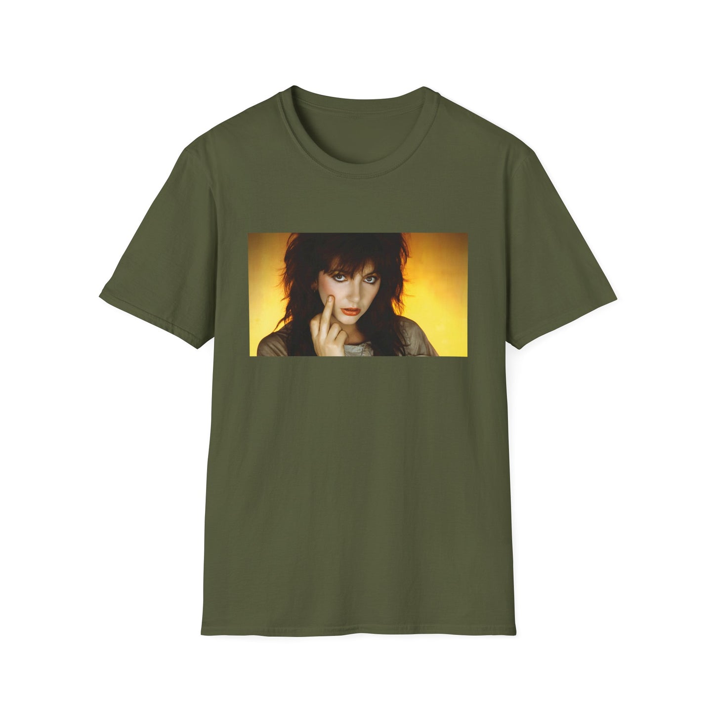 kate bush middle finger photo tshirt