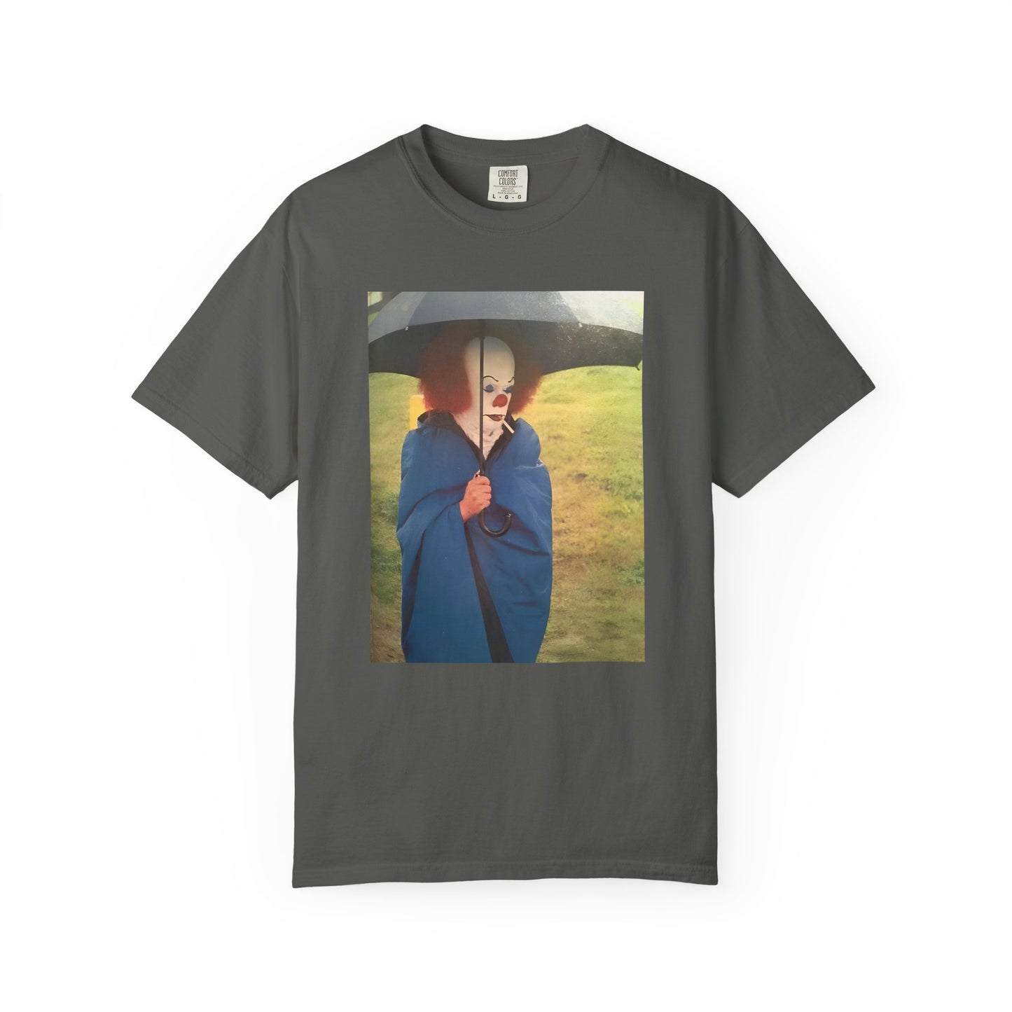 tim curry on it set smoking cigarette tshirt on comfort colors