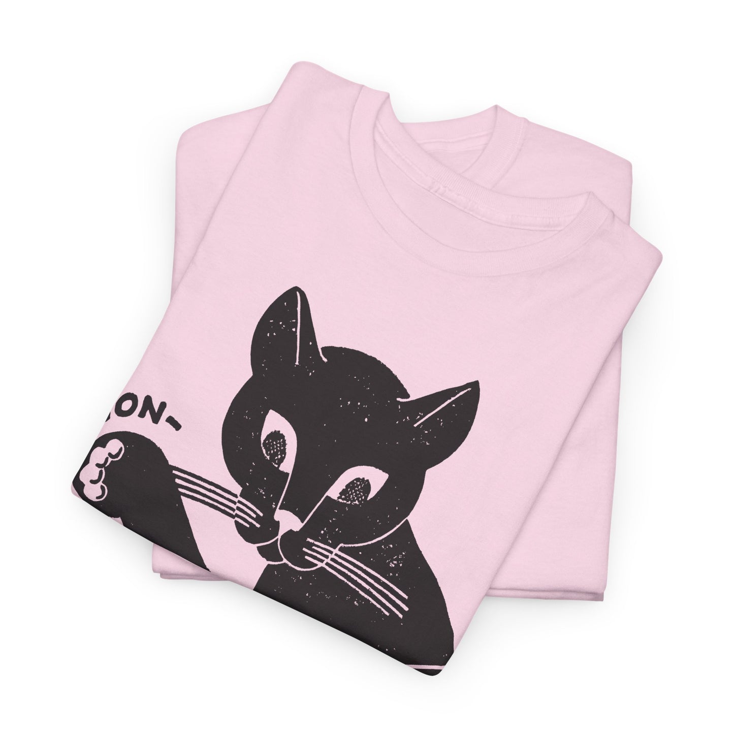 1940s cat's paw rubber heels and soles shoe company logo reproduction tshirt