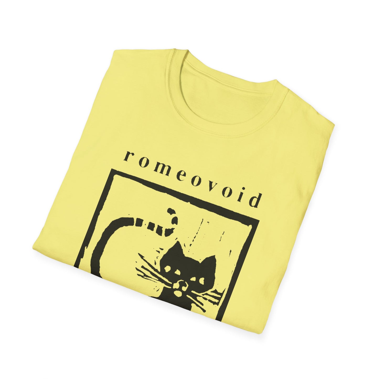 1980s new wave band romeo void cassette cover tshirt