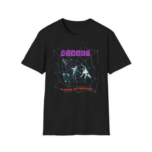 the seeds 1968 album a web of sound album cover tshirt