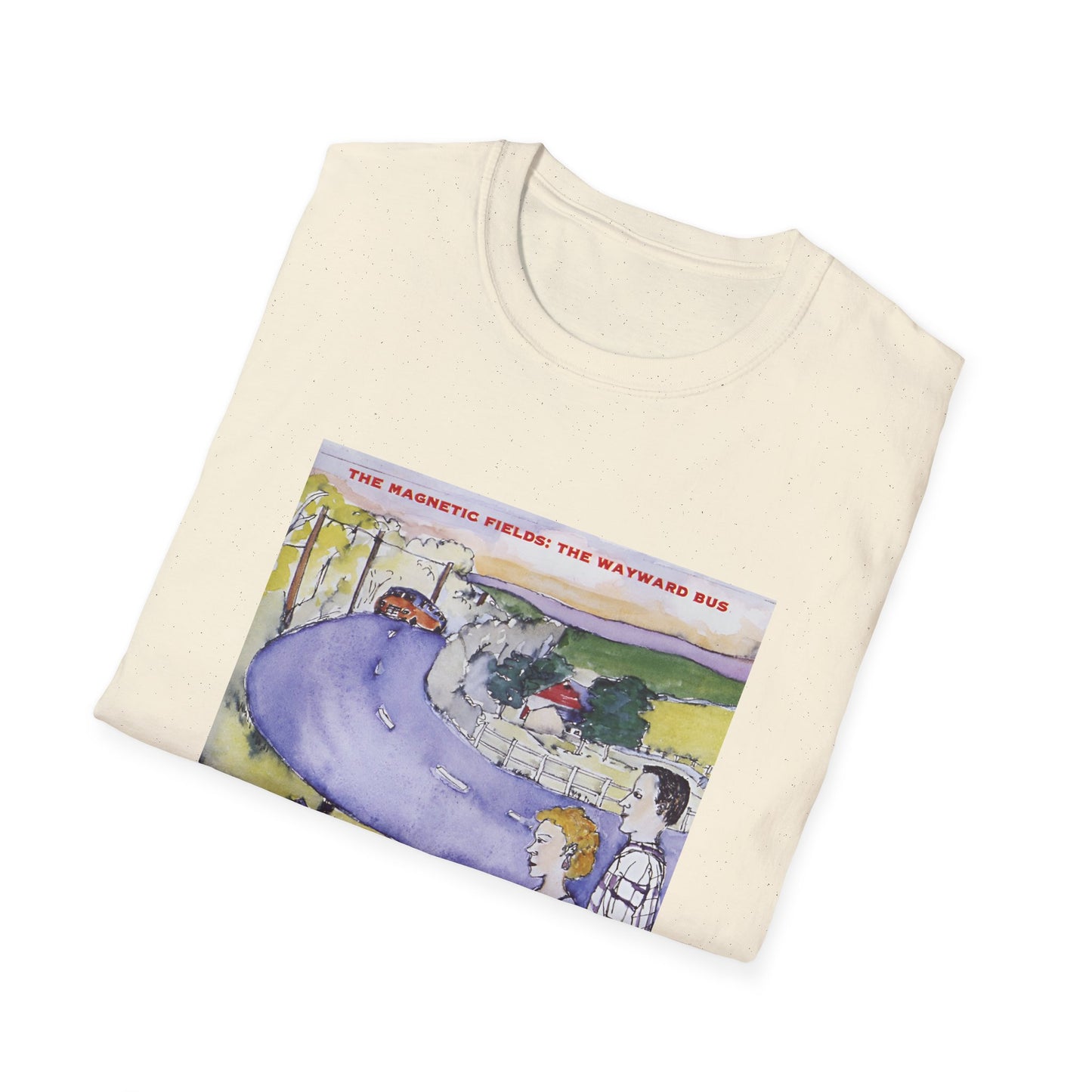 the magnetic fields 1992 the wayward bus album tshirt
