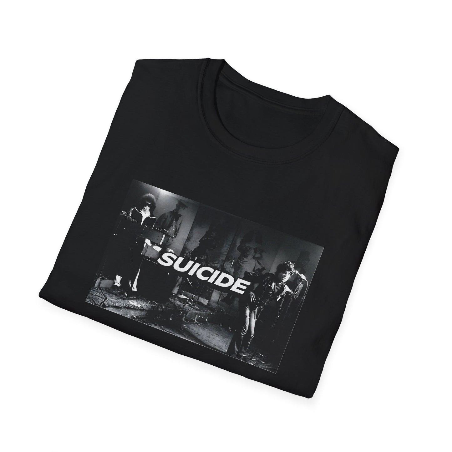 martin rev and alan vega suicide band 7 tshirt