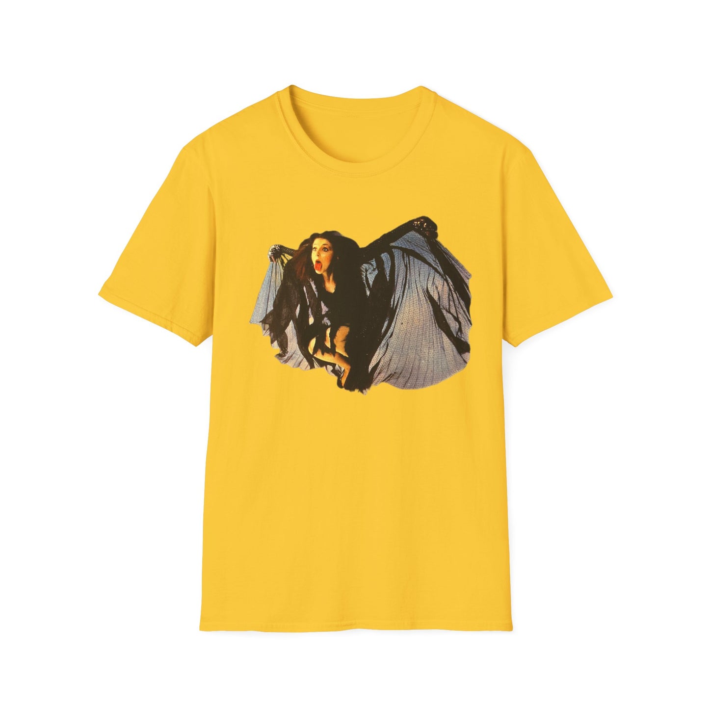 kate bush as a bat on never for ever tshirt