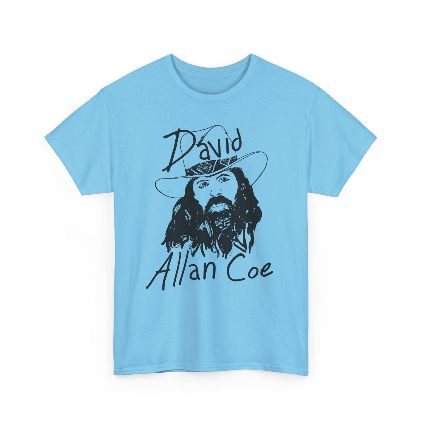 david allan coe fan art drawing tshirt