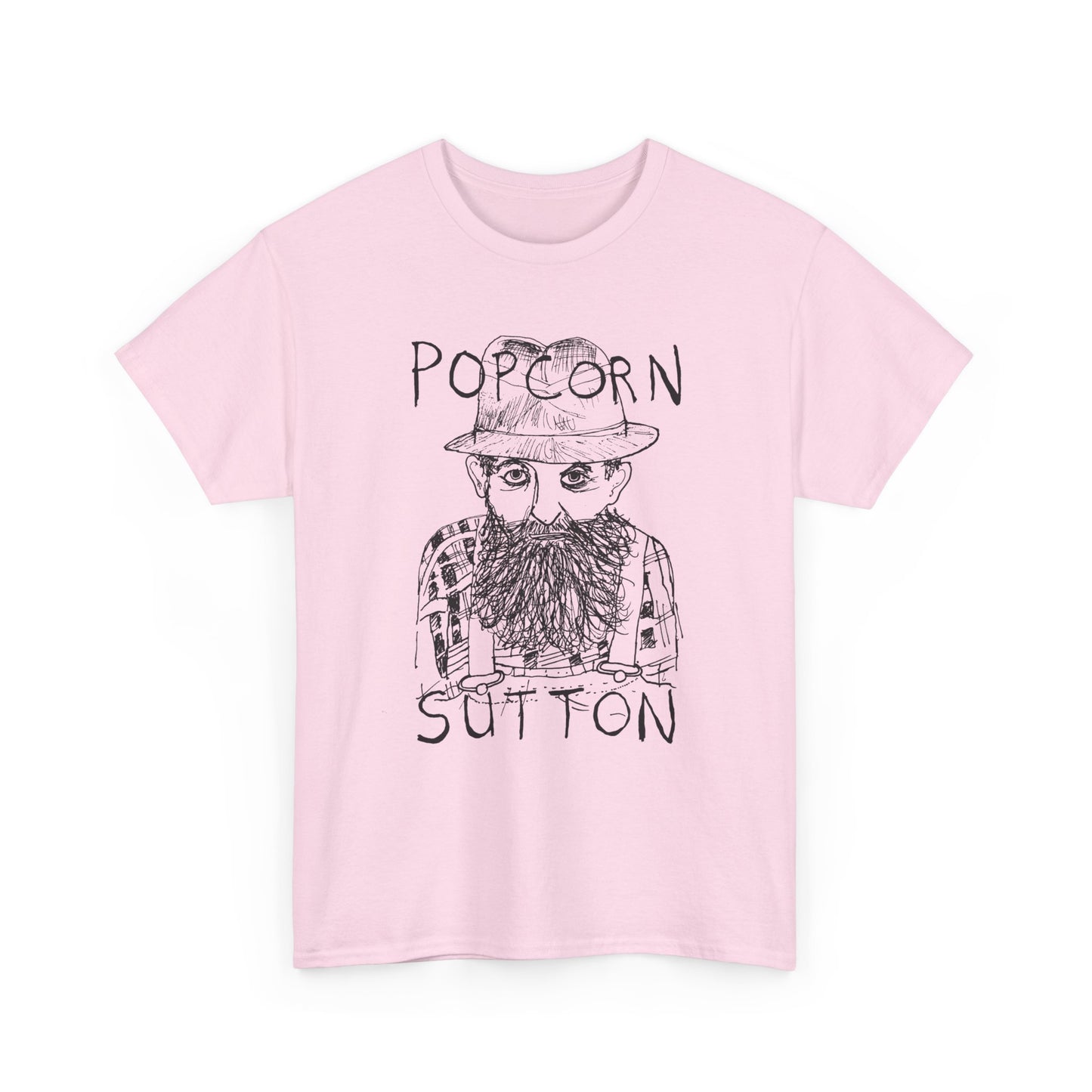 original drawing popcorn sutton fan art tshirt