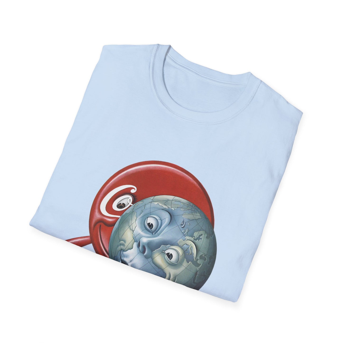 1950 world and friend coke suckling the earth by boris artzybasheff tshirt