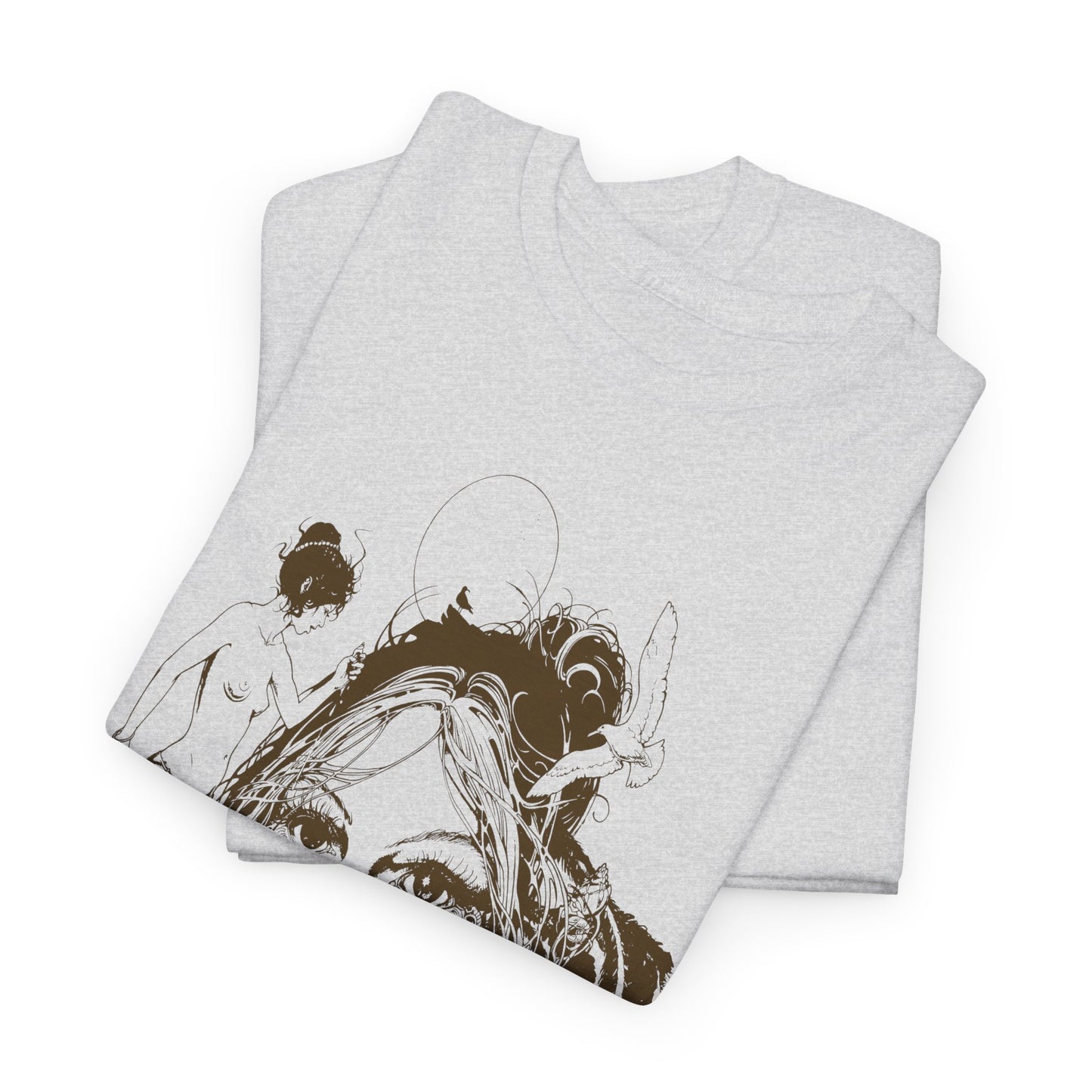 1970s whimsical illustration by bill ogden tshirt