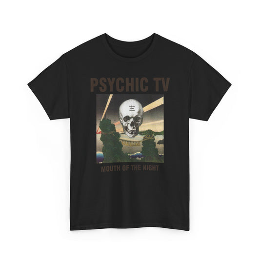1985 album mouth of the night by psychic tv custom edit tshirt