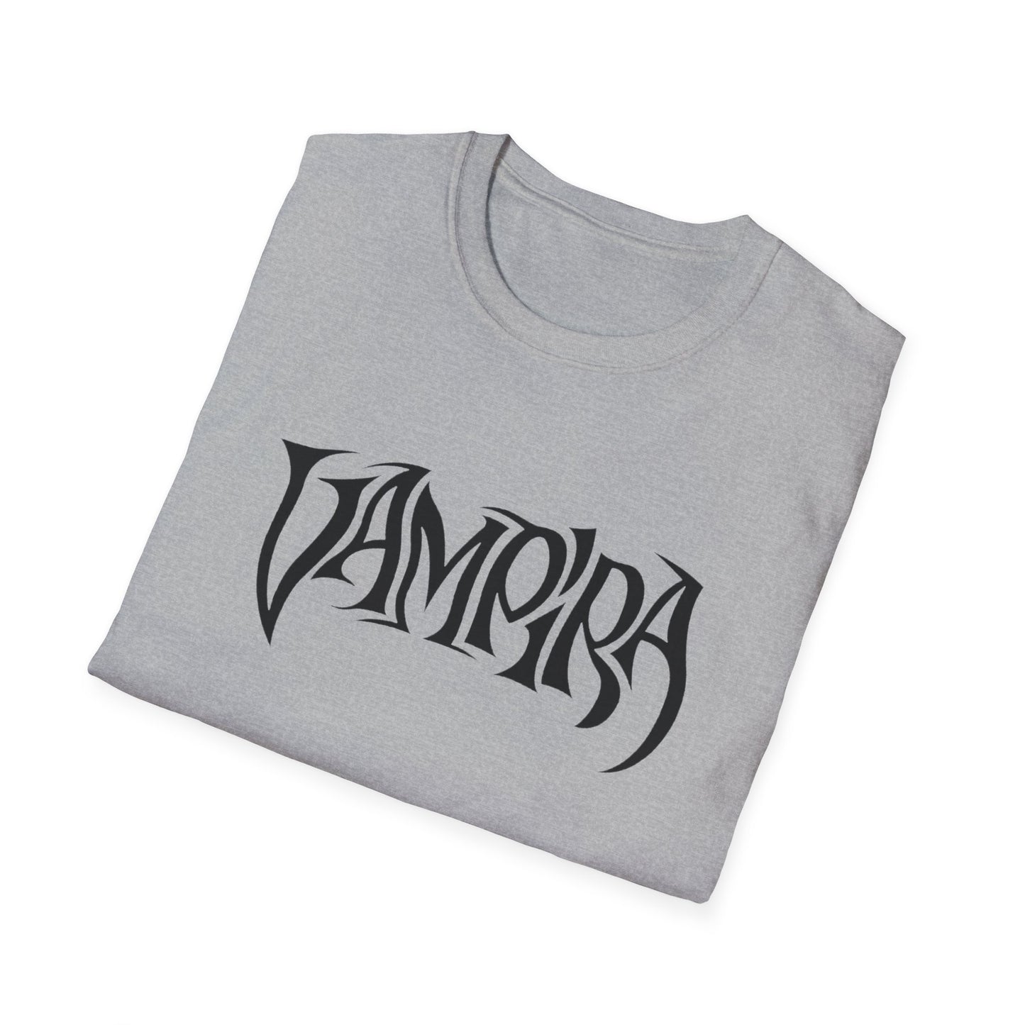 vampira from the vampira show logo tshirt