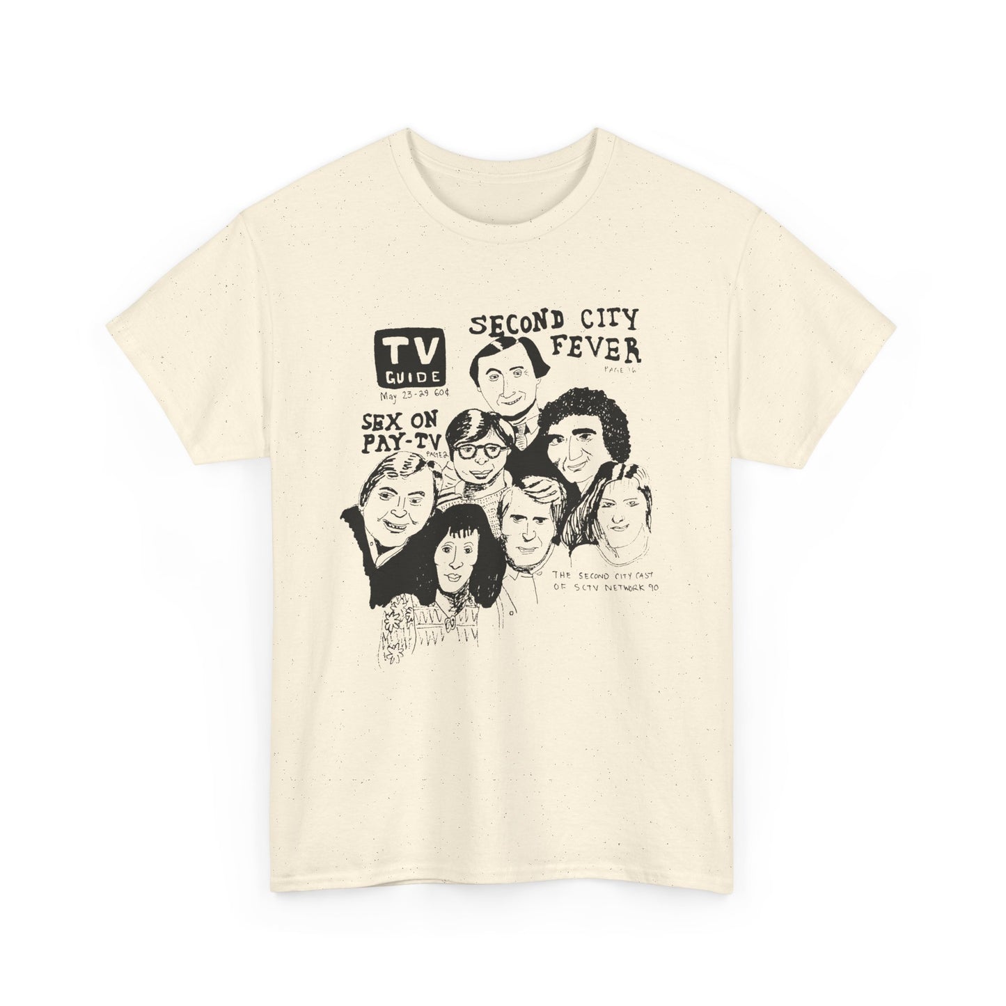 sctv tv guide original sketch tshirt