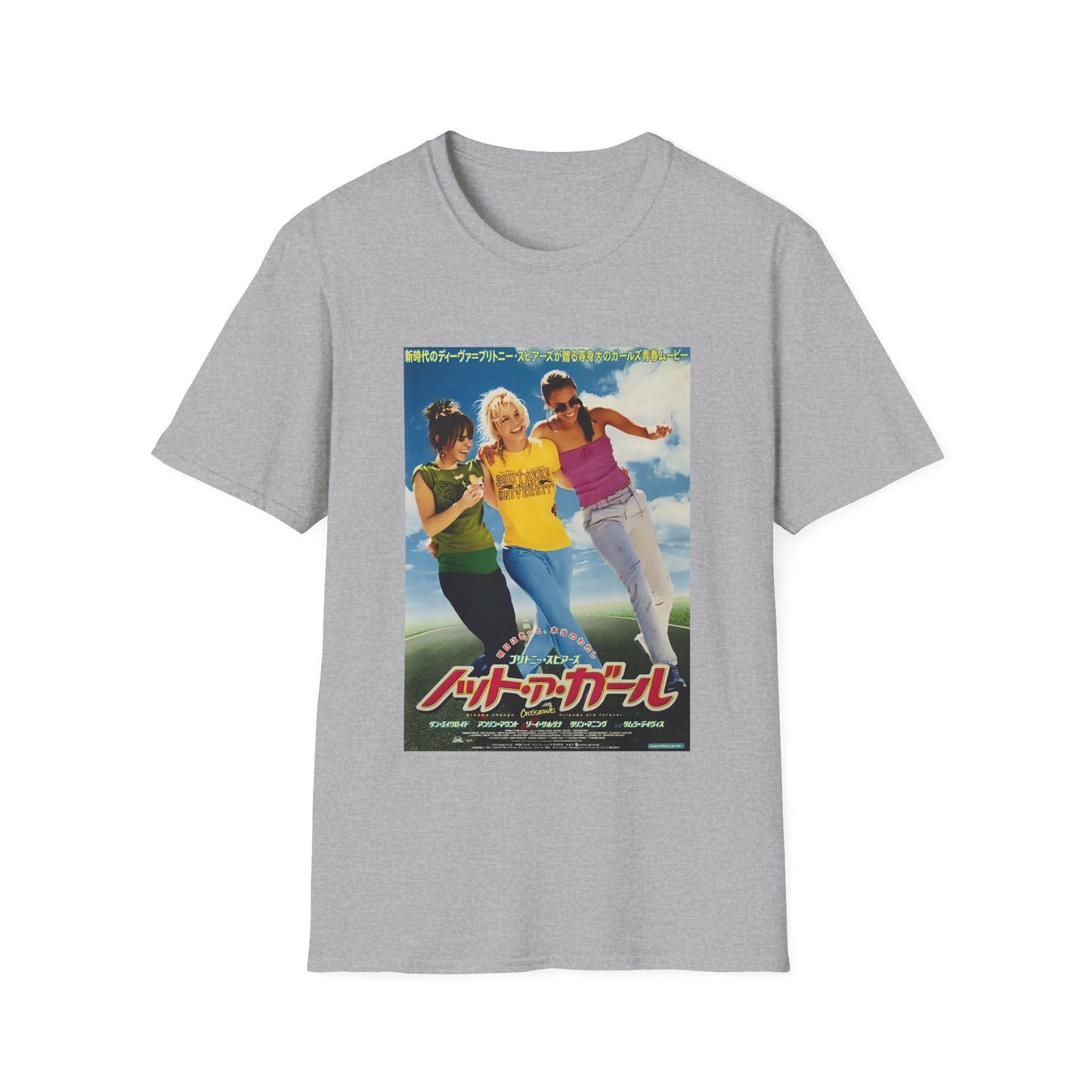 2002 japanese movie poster tshirt britney spears crossroads
