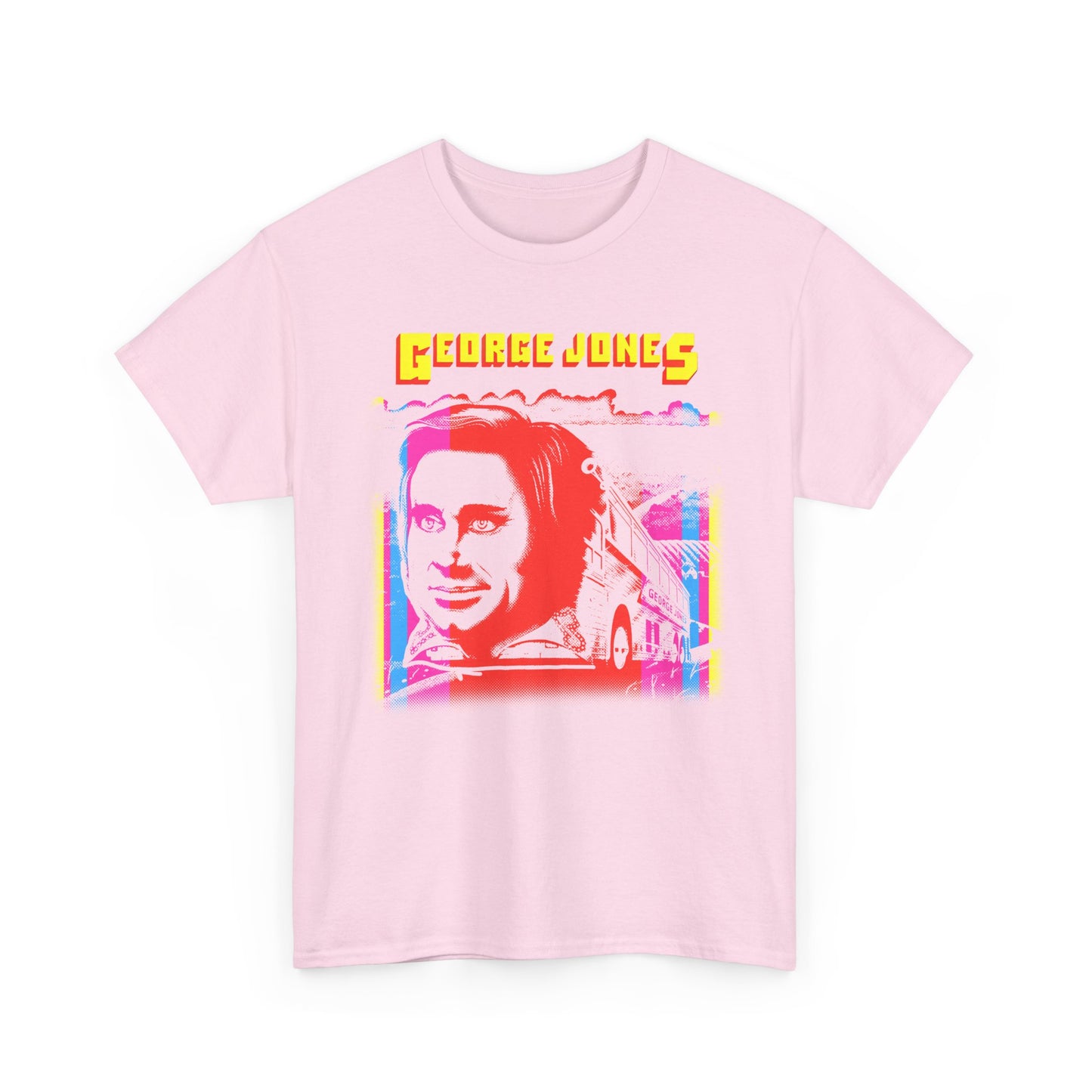1977 george jones i wanna sing album cover fan art tshirt
