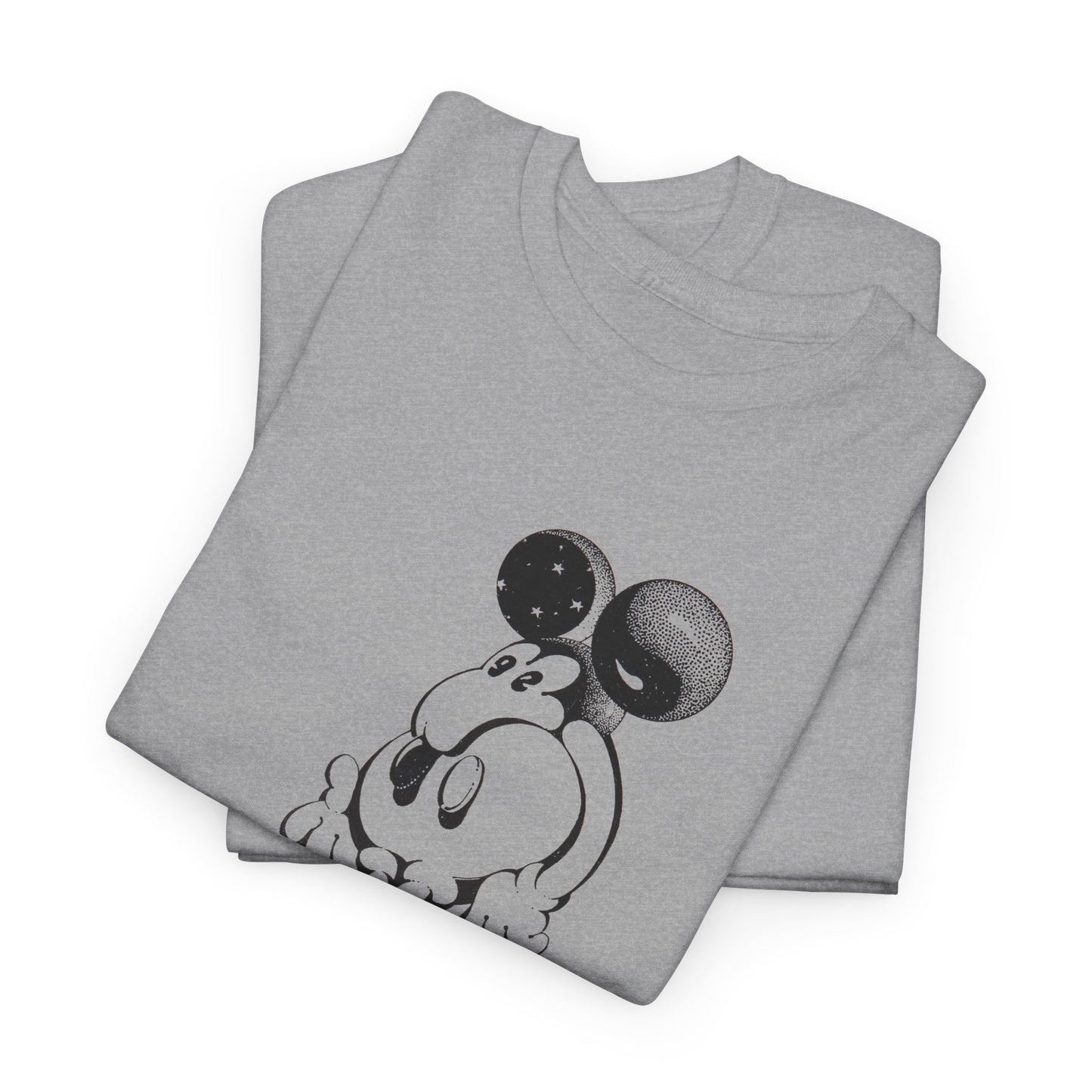 1968 illustration victor moscoso's cosmic mickey tshirt