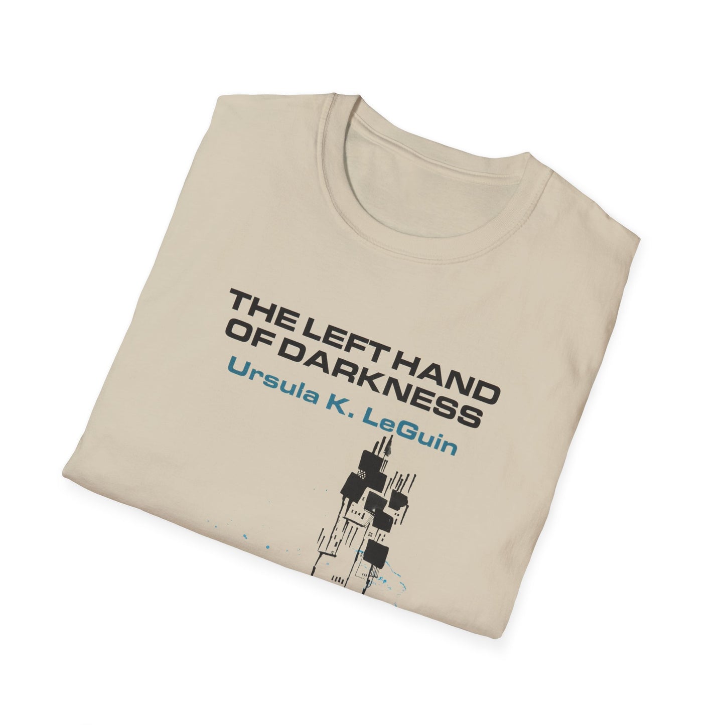 1969 book the left hand of darkness by ursula k le guin book cover tshirt