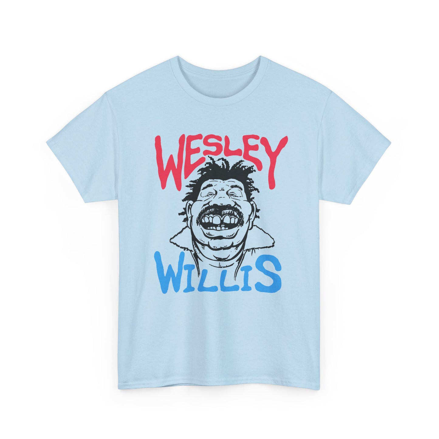 1996 wesley willis show poster custom reproduction tshirt
