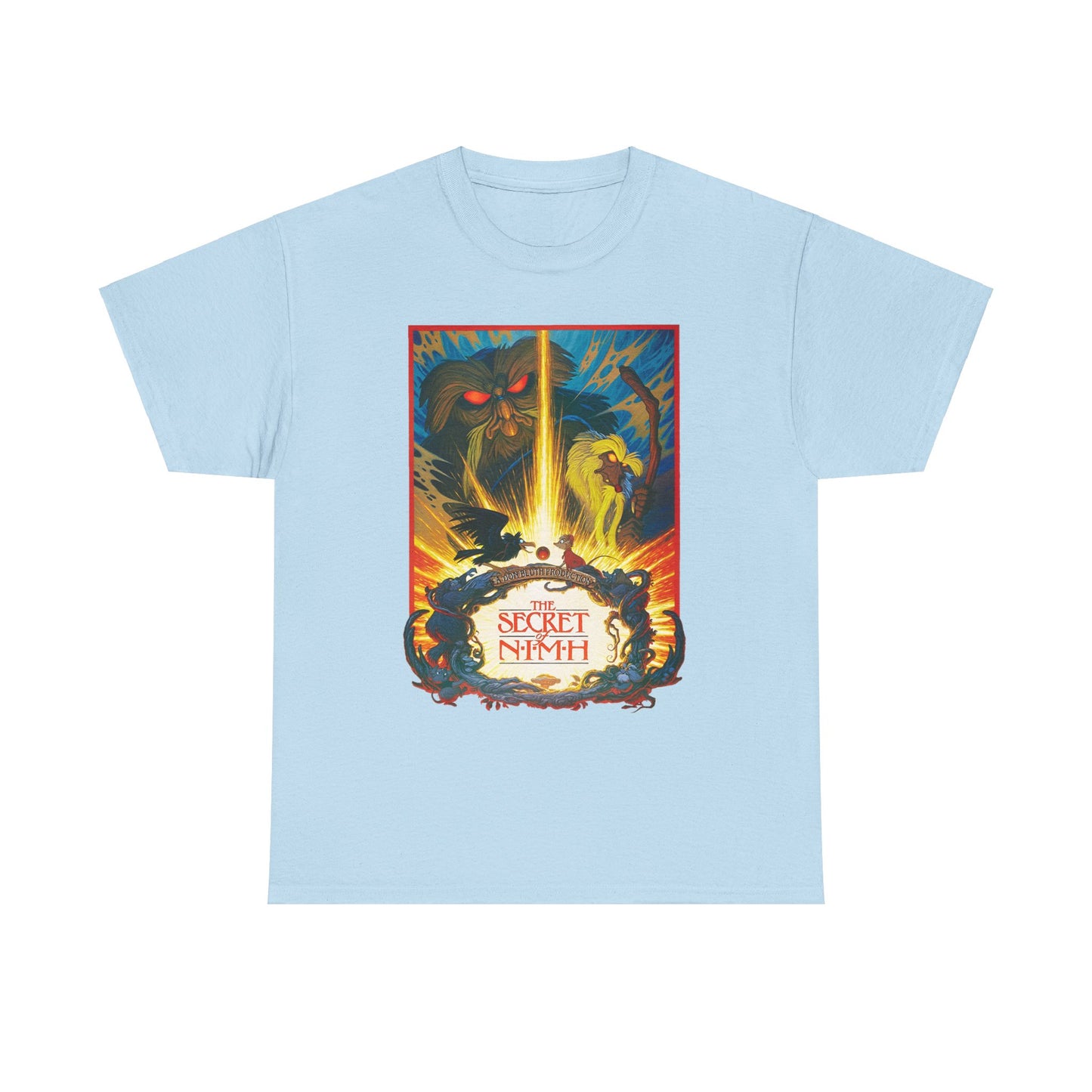 1992 the secret of nimh movie poster tshirt