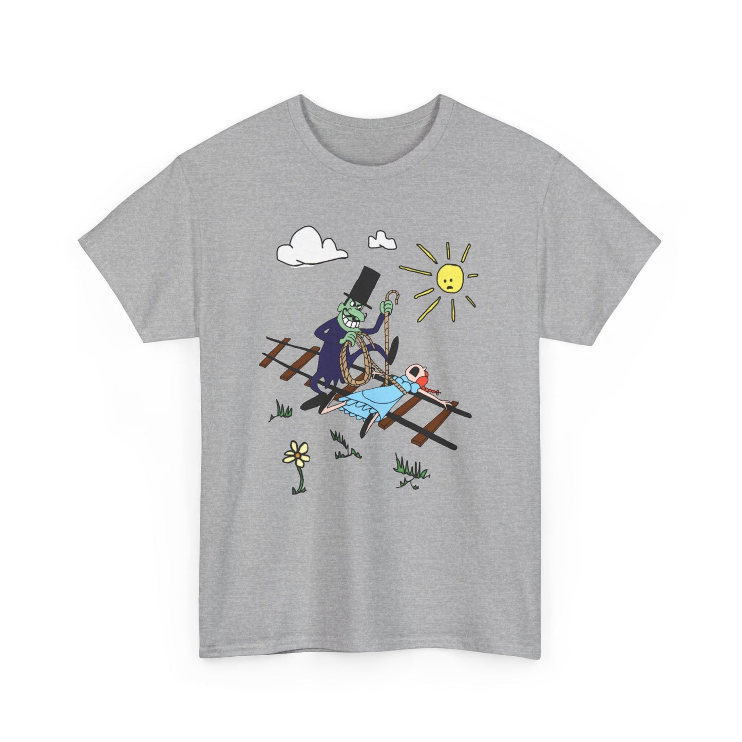 snidely whiplash fan art tshirt