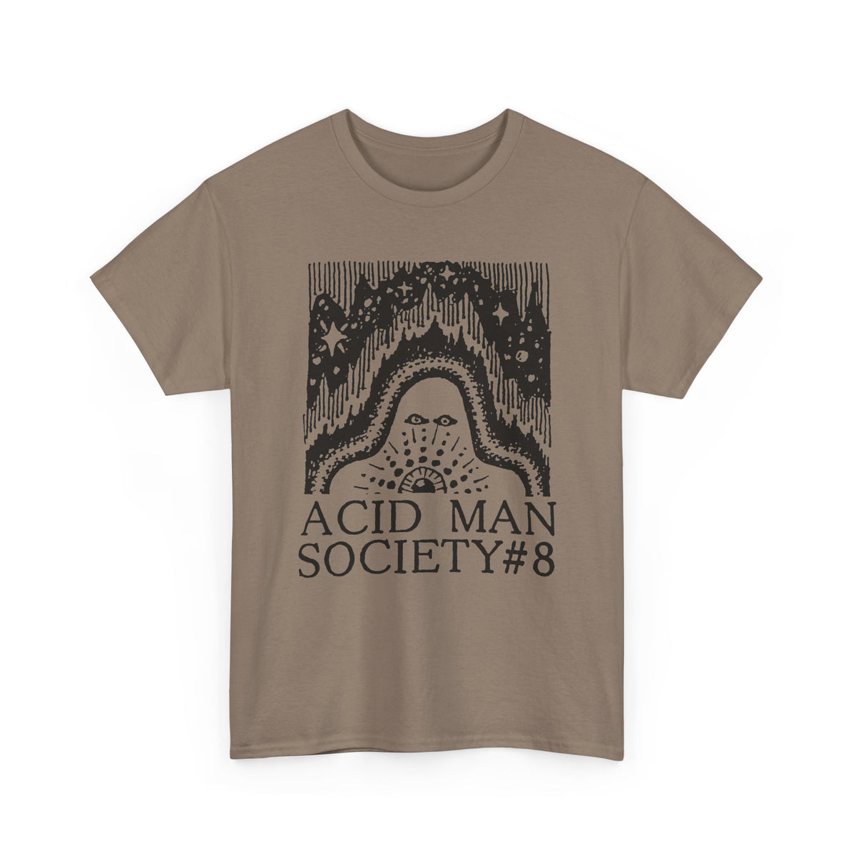 1989 acid man #8 mini comic cover illustration tshirt
