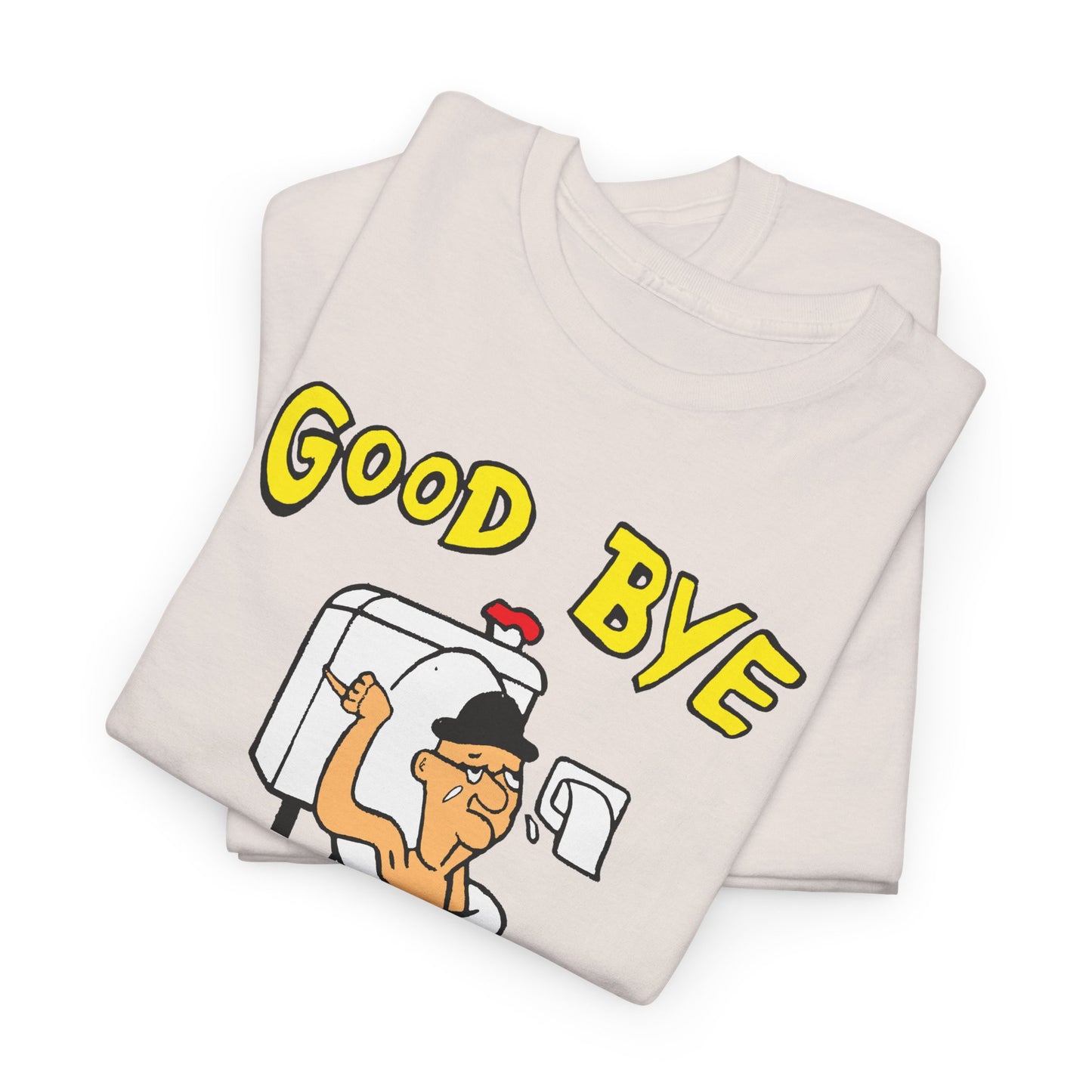 another goodbye cruel world vintage reproduction design tshirt