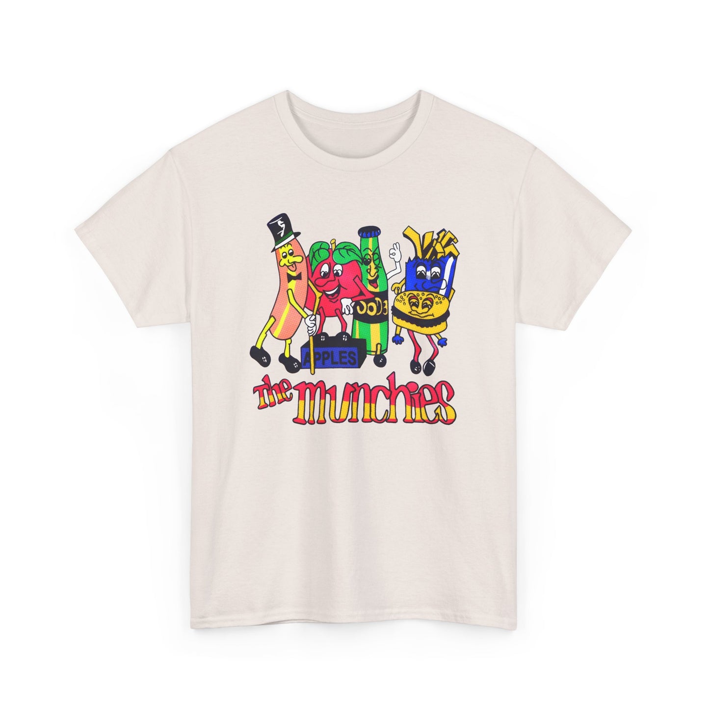 vintage the munchies cartoon illustration reproduction tshirt