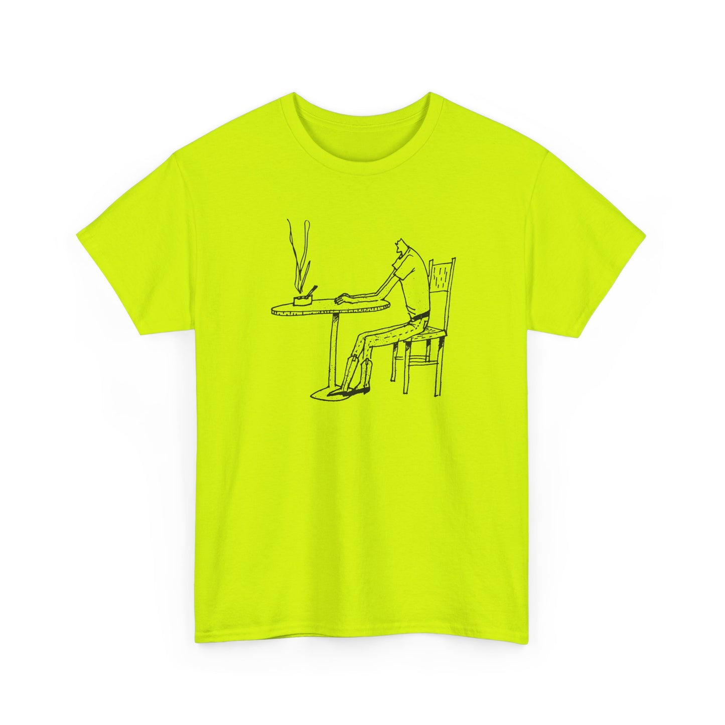 original drawing from microwave oven by kkidss music video tshirt